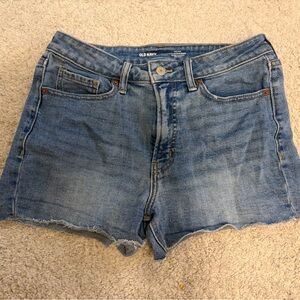 Old Navy Blue Denim Women Shorts